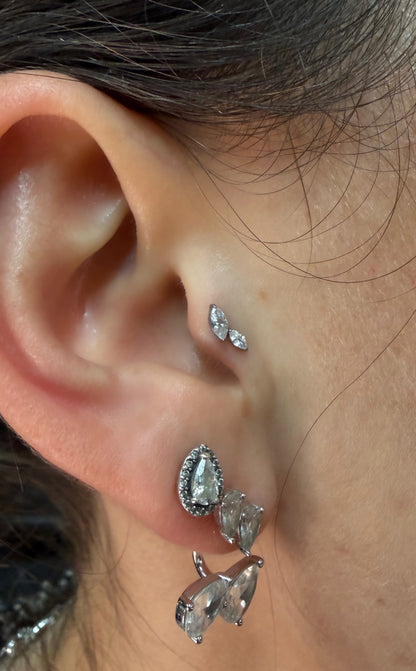 Labret Lily Strass