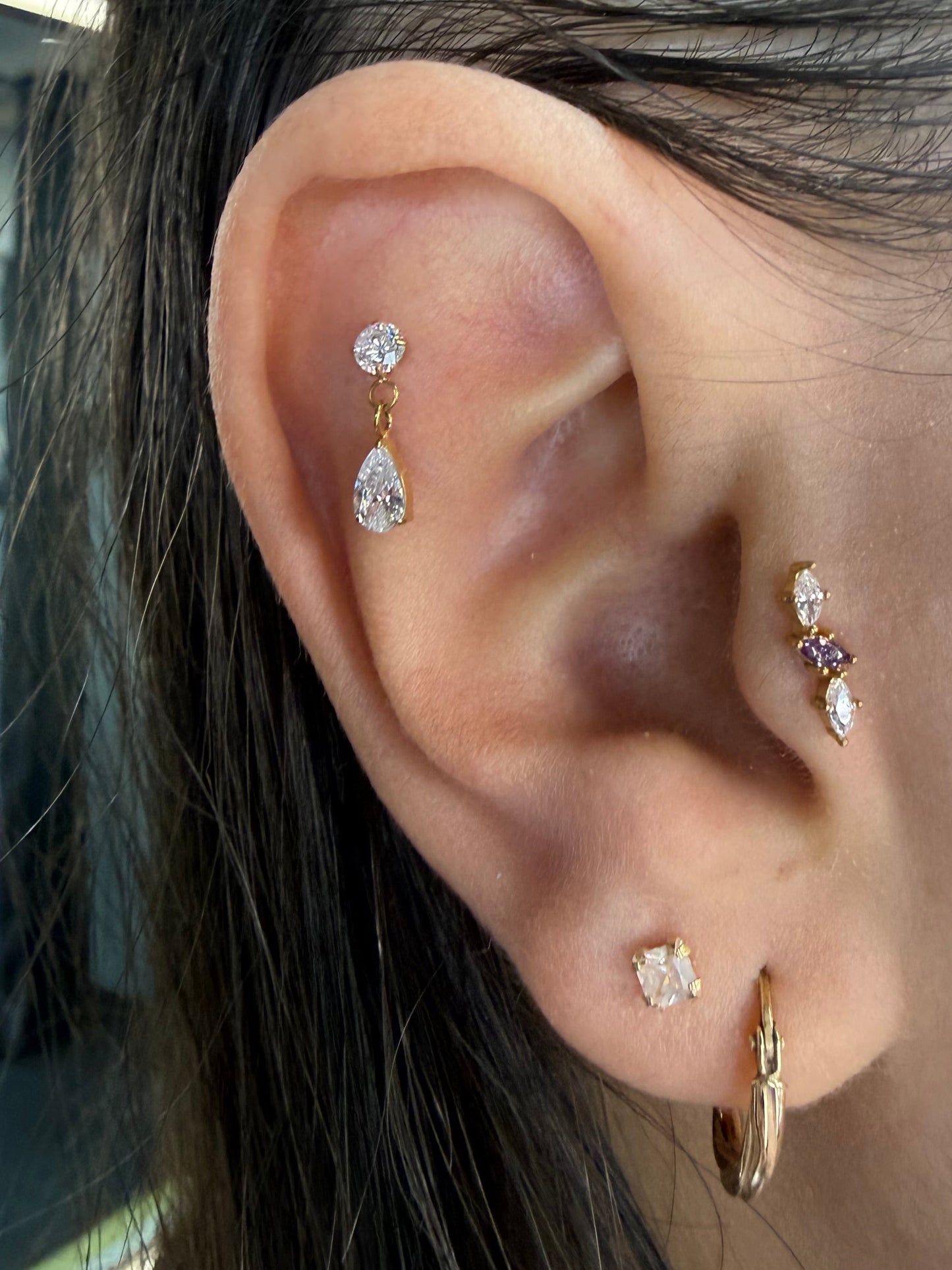 Labret Pampille Goutte