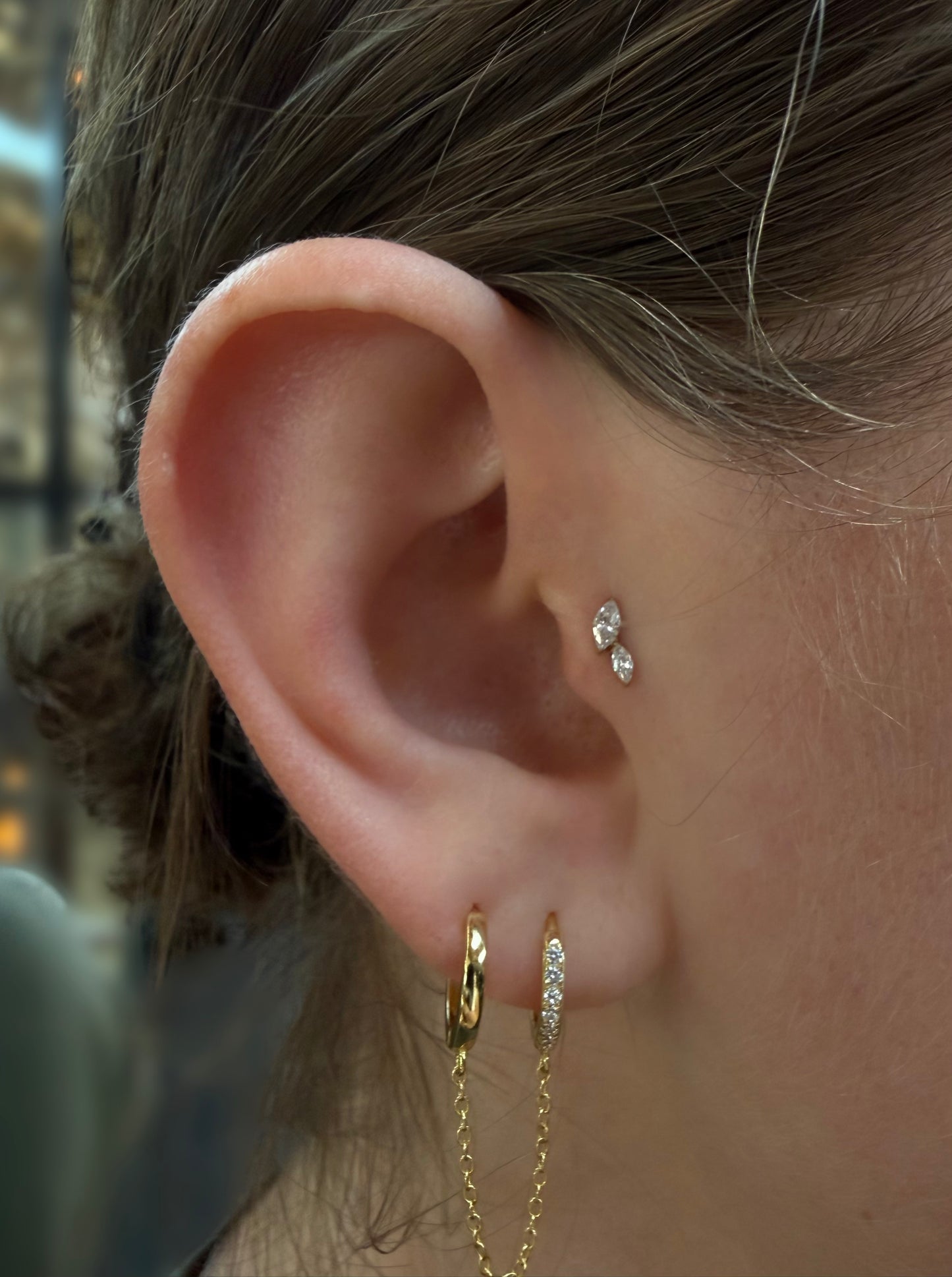Labret Lily Strass