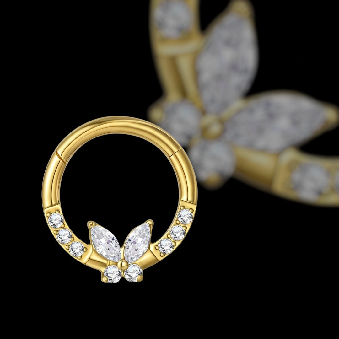 Anneau Daith Butterfly