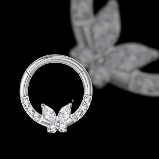 Anneau Daith Butterfly