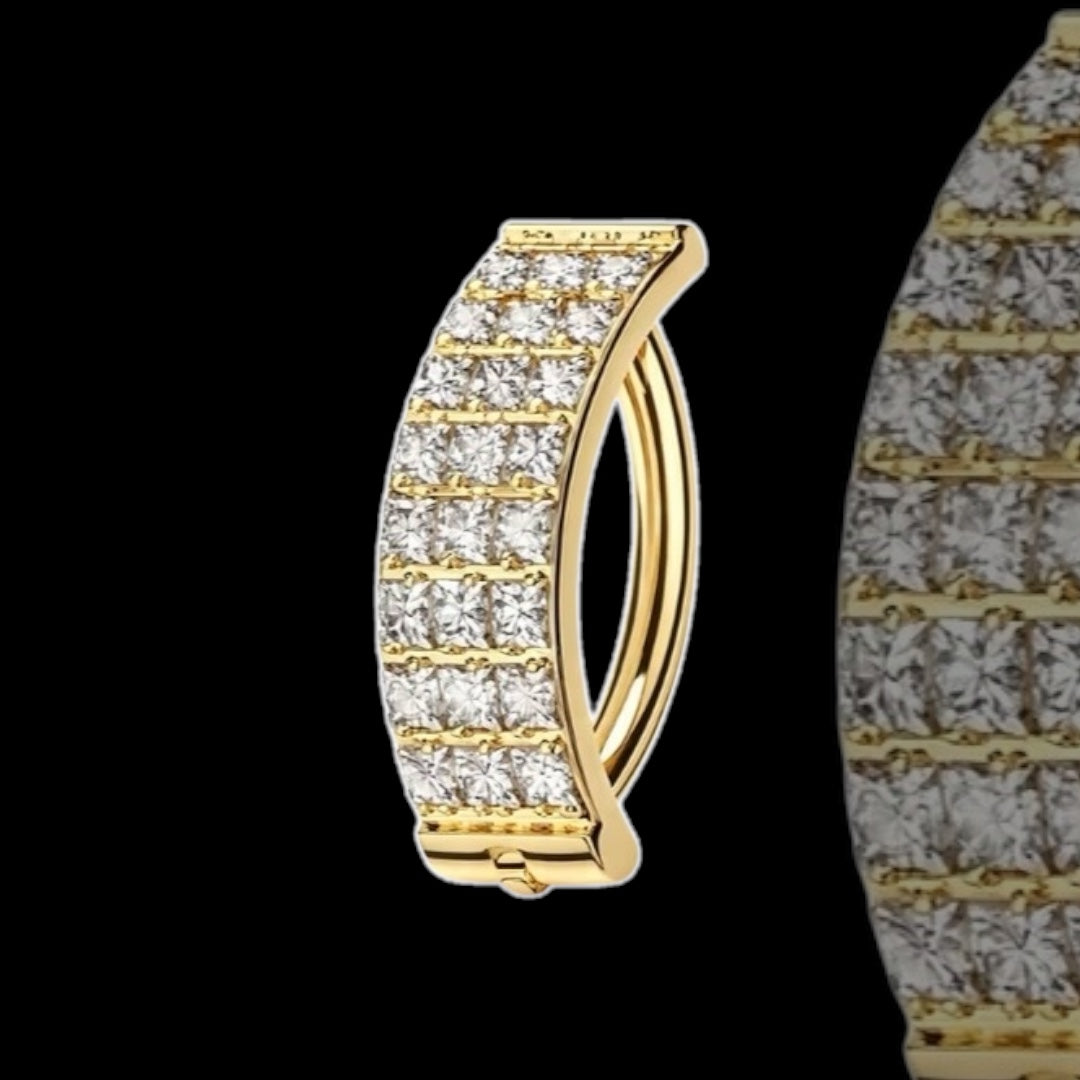 Anneau nombril Ruban