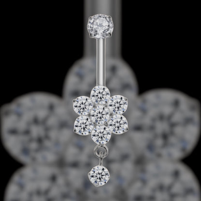 Banane Nombril Flower & Strass