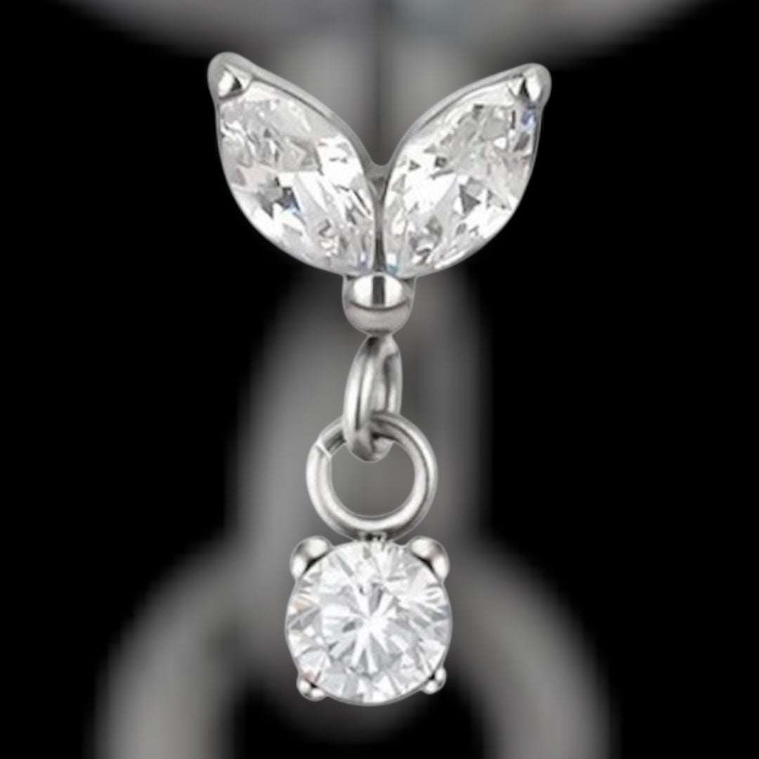 Labret Strass Pampille