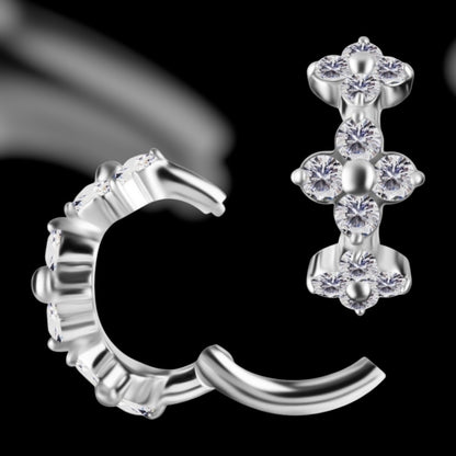 Anneau nombril Flora