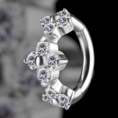 Anneau nombril Flora